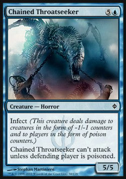 Chained Throatseeker⁣ - New Phyrexia⁣ (Common)⁣ [30]