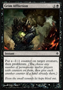 Grim Affliction⁣ - New Phyrexia⁣ (Common)⁣ [63]