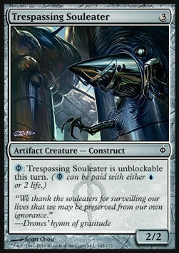 Trespassing Souleater⁣ - New Phyrexia⁣ (Common)⁣ [163]