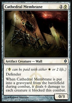Cathedral Membrane⁣ - New Phyrexia⁣ (Uncommon)⁣ [5]