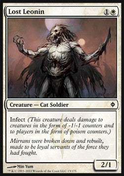 Lost Leonin⁣ - New Phyrexia⁣ (Common)⁣ [13]