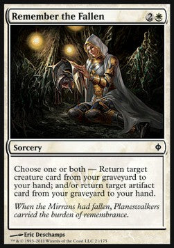 Remember the Fallen⁣ - New Phyrexia⁣ (Common)⁣ [21]