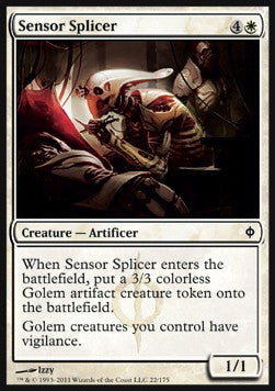 Sensor Splicer⁣ - New Phyrexia⁣ (Common)⁣ [22]