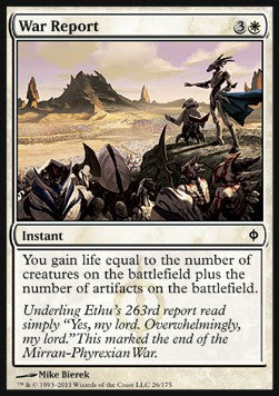 War Report⁣ - New Phyrexia⁣ (Common)⁣ [26]