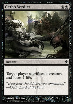 Geth's Verdict⁣ - New Phyrexia⁣ (Common)⁣ [61]
