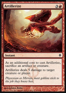 Artillerize⁣ - New Phyrexia⁣ (Common)⁣ [79]