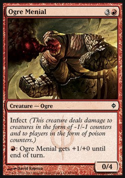 Ogre Menial⁣ - New Phyrexia⁣ (Common)⁣ [89]