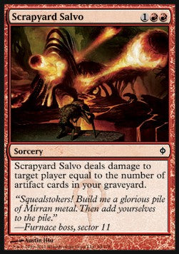 Scrapyard Salvo⁣ - New Phyrexia⁣ (Common)⁣ [94]