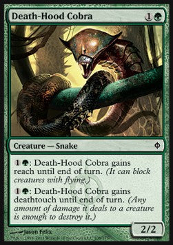 Death-Hood Cobra⁣ - New Phyrexia⁣ (Common)⁣ [108]