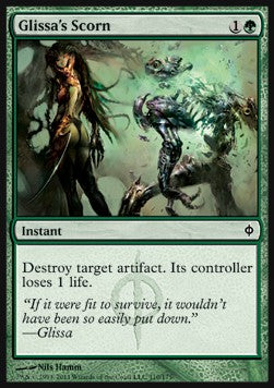 Glissa's Scorn⁣ - New Phyrexia⁣ (Common)⁣ [110]