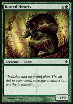 Rotted Hystrix⁣ - New Phyrexia⁣ (Common)⁣ [120]