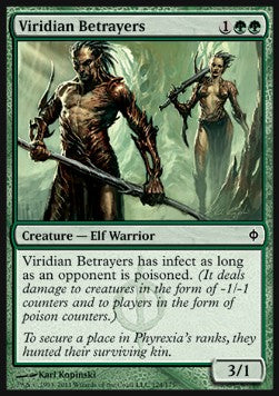 Viridian Betrayers⁣ - New Phyrexia⁣ (Common)⁣ [124]
