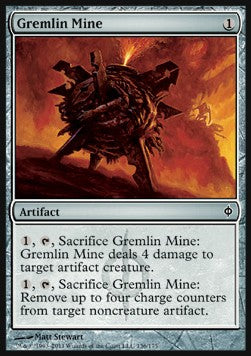 Gremlin Mine⁣ - New Phyrexia⁣ (Common)⁣ [136]
