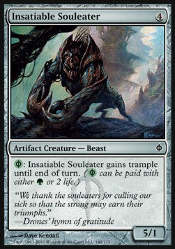 Insatiable Souleater⁣ - New Phyrexia⁣ (Common)⁣ [140]