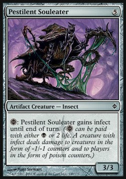 Pestilent Souleater⁣ - New Phyrexia⁣ (Common)⁣ [149]