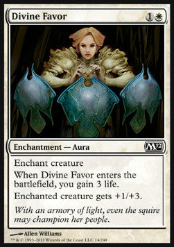 Divine Favor⁣ - Magic 2012⁣ (Common)⁣ [14]