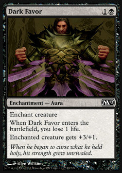 Dark Favor⁣ - Magic 2012⁣ (Common)⁣ [89]