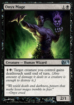 Onyx Mage⁣ - Magic 2012⁣ (Uncommon)⁣ [103]