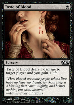 Taste of Blood⁣ - Magic 2012⁣ (Common)⁣ [113]