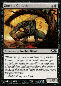Zombie Goliath⁣ - Magic 2012⁣ (Common)⁣ [119]