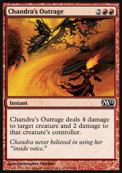 Chandra's Outrage⁣ - Magic 2012⁣ (Common)⁣ [125]