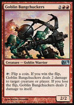 Goblin Bangchuckers - Magic 2012 (Uncommon) [M12-137]