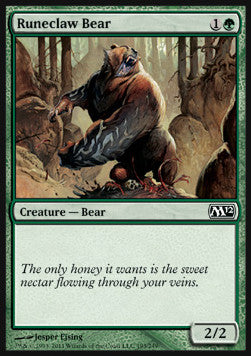 Runeclaw Bear⁣ - Magic 2012⁣ (Common)⁣ [193]