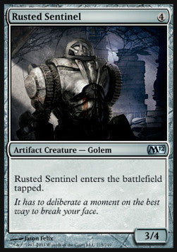 Rusted Sentinel⁣ - Magic 2012⁣ (Uncommon)⁣ [215]