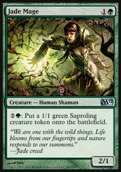 Jade Mage - Magic 2012 (Uncommon) [M12-181]