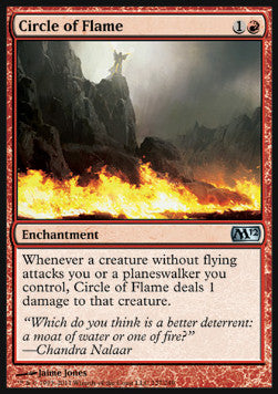 Circle of Flame - Magic 2012 (Uncommon) [M12-127]