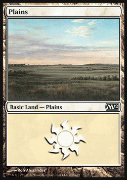 Plains (V.1)⁣ - Magic 2012⁣ (Land)⁣ [230]