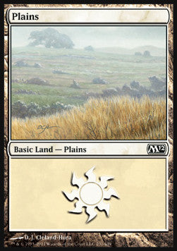 Plains (V.2)⁣ - Magic 2012⁣ (Land)⁣ [231]