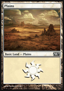 Plains (V.3)⁣ - Magic 2012⁣ (Land)⁣ [232]