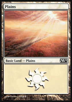 Plains (V.4)⁣ - Magic 2012⁣ (Land)⁣ [233]