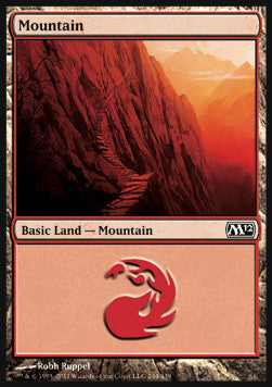 Mountain (V.3)⁣ - Magic 2012⁣ (Land)⁣ [244]
