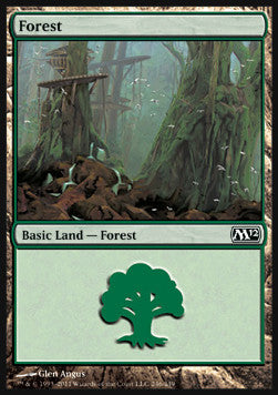 Forest (V.1)⁣ - Magic 2012⁣ (Land)⁣ [246]