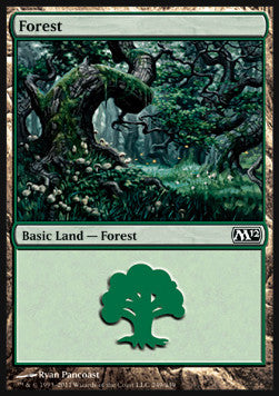 Forest (V.4)⁣ - Magic 2012⁣ (Land)⁣ [249]