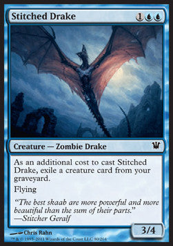 Stitched Drake⁣ - Innistrad⁣ (Common)⁣ [80]