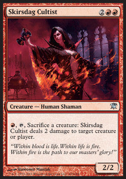 Skirsdag Cultist⁣ - Innistrad⁣ (Uncommon)⁣ [163]