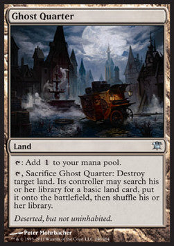Ghost Quarter⁣ - Innistrad⁣ (Uncommon)⁣ [240]