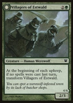 Villagers of Estwald / Howlpack of Estwald⁣ - Innistrad⁣ (Common)⁣ [209]