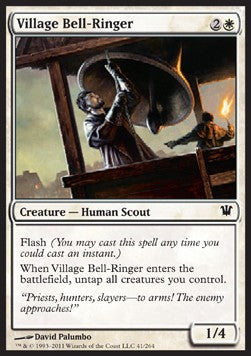 Village Bell-Ringer⁣ - Innistrad⁣ (Common)⁣ [41]