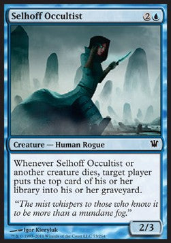 Selhoff Occultist⁣ - Innistrad⁣ (Common)⁣ [73]