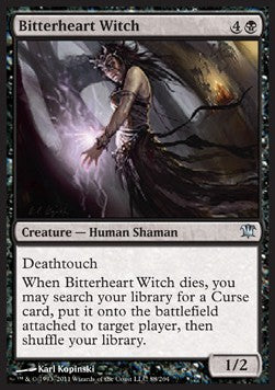 Bitterheart Witch⁣ - Innistrad⁣ (Uncommon)⁣ [88]