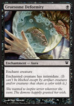 Gruesome Deformity⁣ - Innistrad⁣ (Common)⁣ [103]