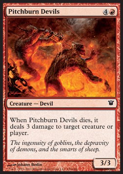 Pitchburn Devils⁣ - Innistrad⁣ (Common)⁣ [156]