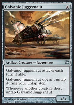 Galvanic Juggernaut⁣ - Innistrad⁣ (Uncommon)⁣ [222]