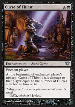 Curse of Thirst⁣ - Dark Ascension⁣ (Uncommon)⁣ [57]