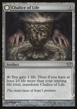 Chalice of Life / Chalice of Death⁣ - Dark Ascension⁣ (Uncommon)