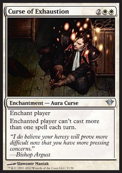 Curse of Exhaustion⁣ - Dark Ascension⁣ (Uncommon)⁣ [5]